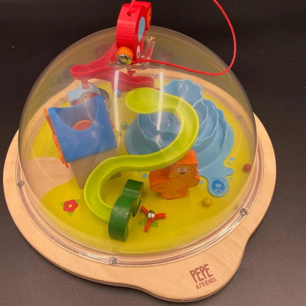 Hape Sunny Valley Adventure Dome 3D Toy With Magnetic Maze